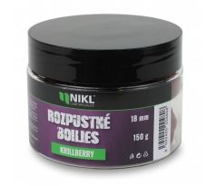 Nikl Rozpustné boilies Krill Berry 150g