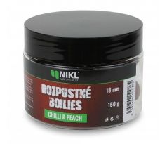 Nikl Rozpustné boilies Chilli & Peach 150g