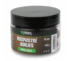 Nikl Rozpustné boilies Devill Krill 150g