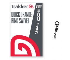 Trakker Obratlík QC Ring Swivel vel.8, 10ks