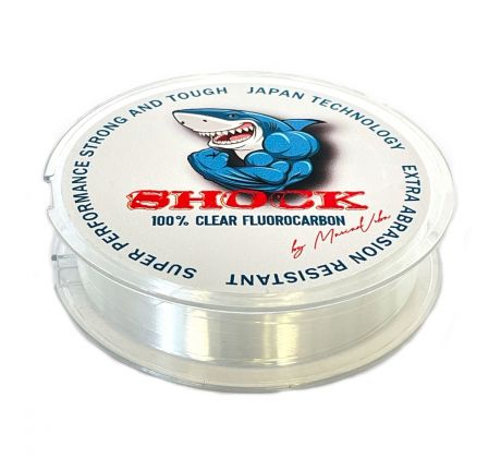 Fluorocarbon Shock Clear 100 m 0,35 mm 15,50 kg