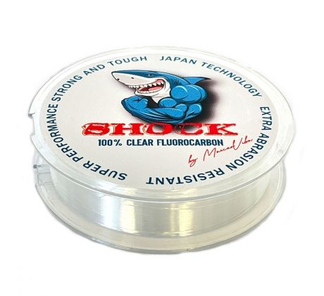 Fluorocarbon Shock Clear 100 m 0,50 mm 25,50 kg