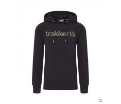 Trakker Mikina CR Logo Hoody Black Camo