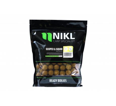 Nikl Boilies Ready - Scopex & Squid - VÝPRODEJ !!!
