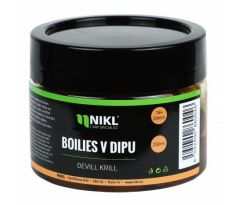 Nikl Boilies v dipu Devill Krill - 18+20 mm 250gr - VÝPRODEJ