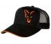 Fox kšiltovka Black & Orange Trucker Cap - VÝPRODEJ