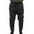 Mikbaits Tepláky Black Camou Jogger Sherpa