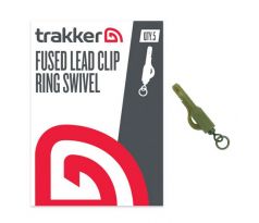 Trakker Závěsky Fused Lead Clip - Ring Swivel