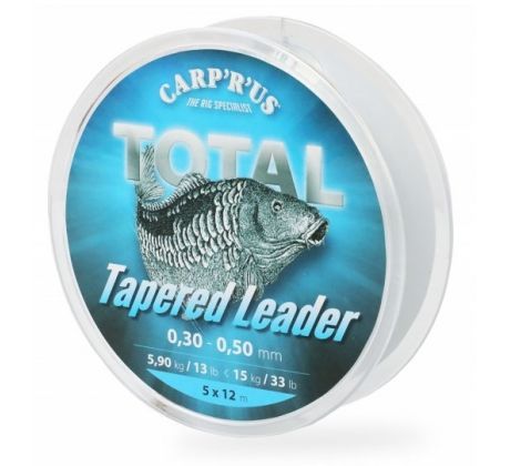 Carp´R´Us - Total Tapered Line Ujímaný vlasec 5x12m