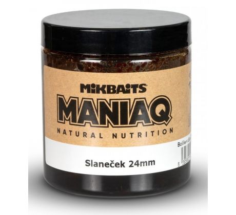 Mikbaits ManiaQ boilie v dipu 250ml - Slaneček