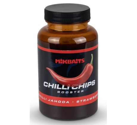 Mikbaits Chilli booster 250ml - Chilli Jahoda