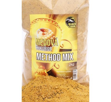 Black Carp Method Mix - Medová kukuřice 2kg - 5ks