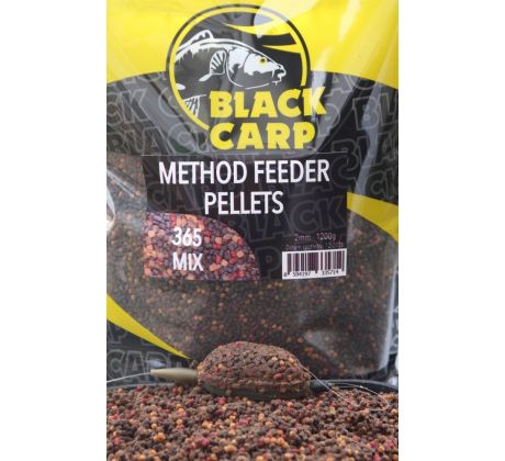 Black Carp Method feeder pellets 365 mix 1200g