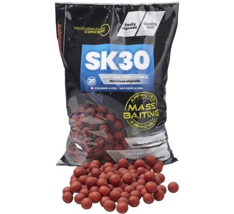 STARBAITS Mass Baiting Boilies SK30 3kg
