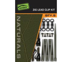 Fox Set na montáž EDGES™ Naturals Zig Lead Clip Kit