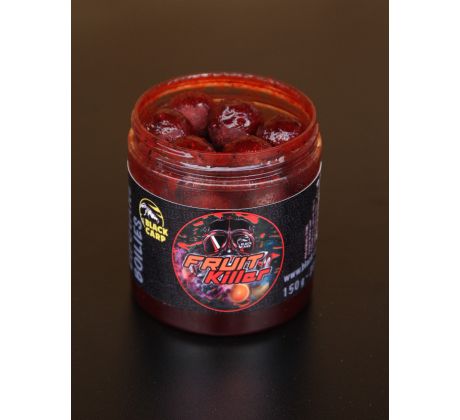 Black Carp Boilie dipované FRUIT KILLER 20mm 150gr