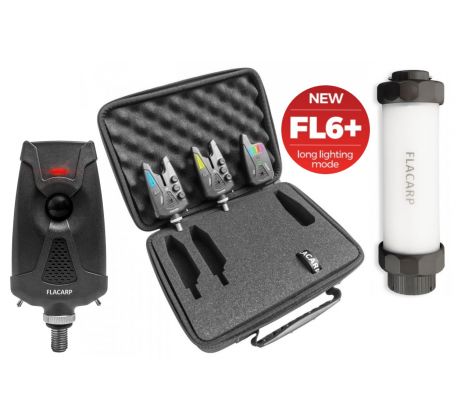 FLACARP - Sada hlásičů X8 s příposlechem 2+1 / Alarm oboustranný AL2 + Světlo FL6+
