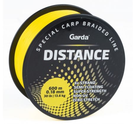 Garda Distance pletená šňůra 600m 0,18mm