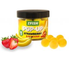 Zfish Plovoucí Boilies Pop Up 16mm/60g Jahoda-Banán