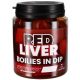 Starbaits Boilies in Dip Red Liver 150g