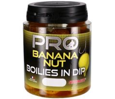 Starbaits Boilies in Dip Pro Banana Nut 150g