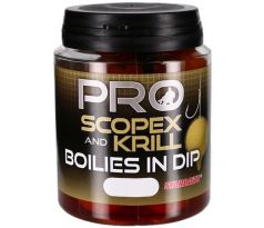 Starbaits Boilies in Dip Pro Scopex Krill 150g