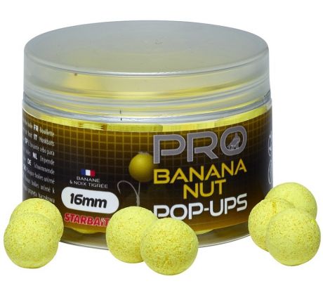 StarBaits Plovoucí boilies POP UP Pro Banana Nut 50g