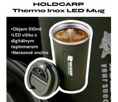 Holdcarp Nerezový thermo hrnek Inox LED Mug