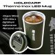 Holdcarp Nerezový thermo hrnek Inox LED Mug