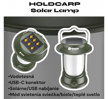 Holdcarp Solární lampa 3W