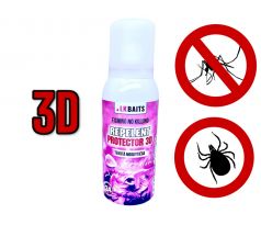 LK Baits Repelent Protector 3D - Tekutá moskytiéra 100ml