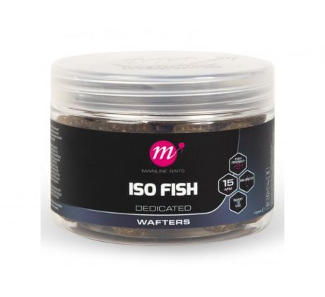 Mainline neutrálně vyvážené boilie Wafters ISO Fish 15mm