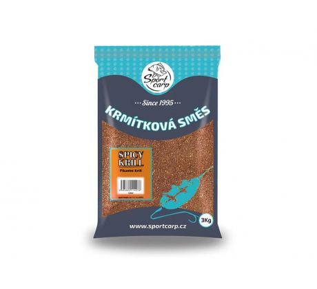 Sportcarp vnadící směs 3 kg Spicy Krill