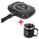 Giants fishing Akční Set Pánev na vaření Eazi Pan Medium + Nerezový Thermo hrnek 400ml