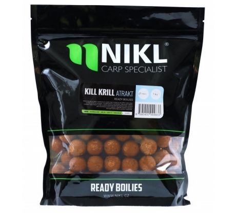 Nikl Boilies Ready - Kill Krill ATRACTIVE 