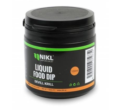 Nikl Liquid Food dip 100ml - Devill Krill