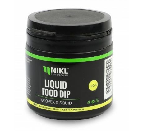 Nikl Liquid Food dip 100ml - Scopex & Squid