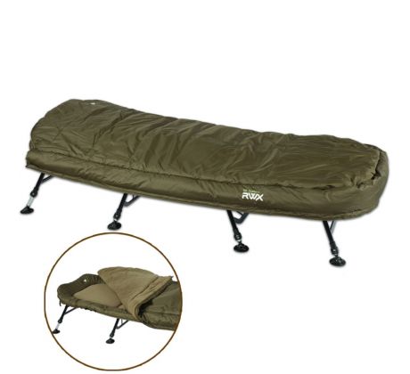 Giants fishing Lehátko + spací pytel Bedchair/Sleeping Bag System RWX