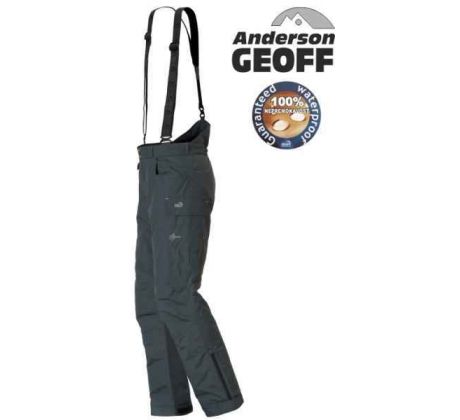 Kalhoty Geoff Anderson Barbarus Asim tmavě šedé
