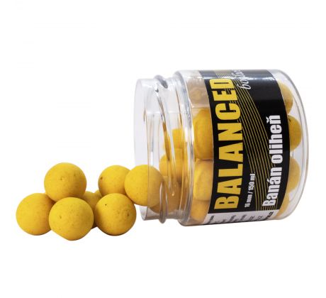 Carp Inferno Balanced Boilie 150 ml Banán/Oliheň