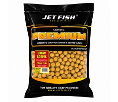 Jet Fish Premium clasicc boilie 5Kg - CREAM/SCOPEX