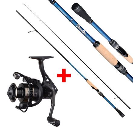 Giants Fishing Deluxe Spin 2,55 m 7–25 g + naviják Deluxe FD 3000