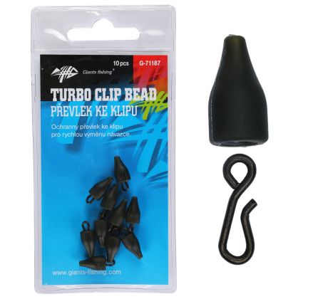Giants fishing Rychlovýměnný klip s převlekem Turbo Beads 10ks