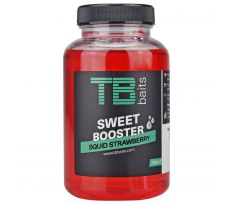 TB Baits Sweet Booster Squid Strawberry - VÝPRODEJ 250ml