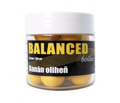 Carp Inferno Balanced Boilie 150 ml Banán/Oliheň 20 mm 150ml